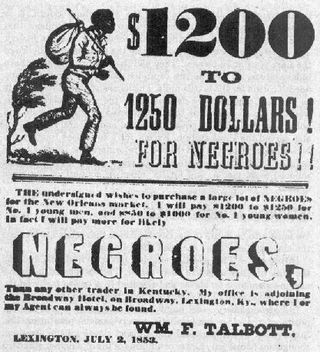 Slave sale