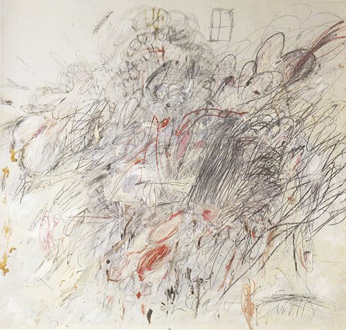 Twombly. Leda and the Swan 1962